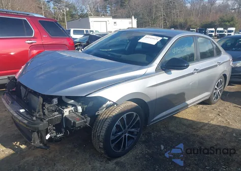 2024 Volkswagen Jetta 1.5T Sport from USA, damaged, VIN 3VWBM7BU9RM073526